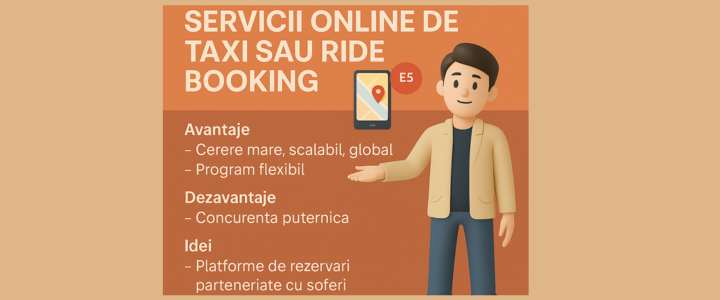 Episodul 5 – Servicii Online de Taxi si Ride Booking: Cum sa digitalizezi transportul local